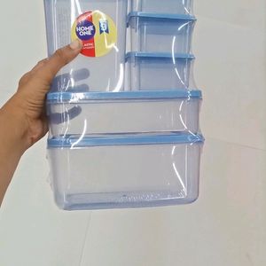 Homeone 9pcs Storage Containers