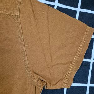 TWILLS SEMI FORMAL RUST COLORED SHIRT