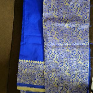 Royal Bue Banarsi Saree