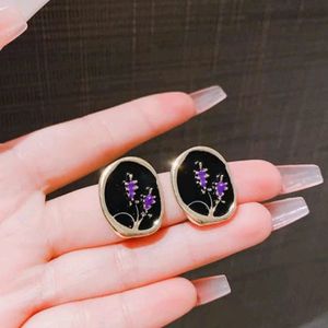 Black Korean Earrings