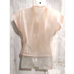 transparent Crop Top For women's