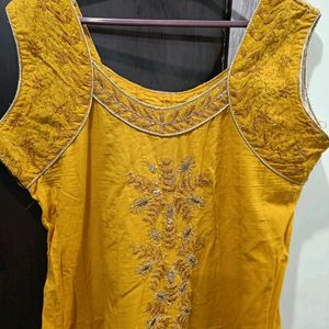 Yellow Kurta