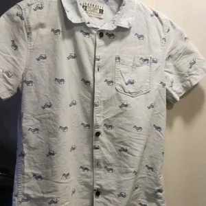 Sky Blue Zebra Shirt