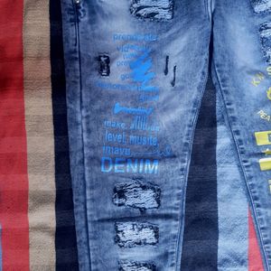 Boys Blue Stylish Jeans Buy Now