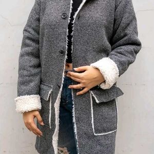 Warm Fleece Coat Heavily Lined