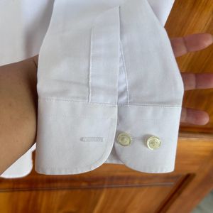 White Long Shirt Pre Loved