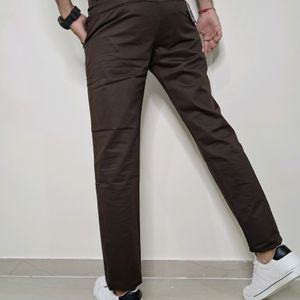 Kaulin 1003 Men's Equal Symbol Brown Trouser