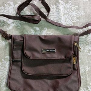 Brown Slingbad Side Bag