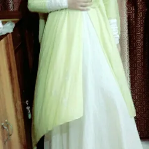 Ethnic gown with Dupatta