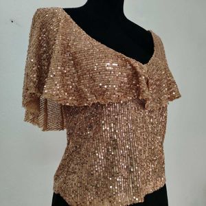 Zara Sequine Blouse