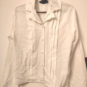 White Office Wear Shirt