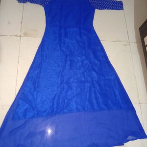 Blue Women's Gown