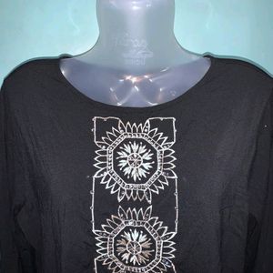 Beautiful embroidery design Top for Women/Girls