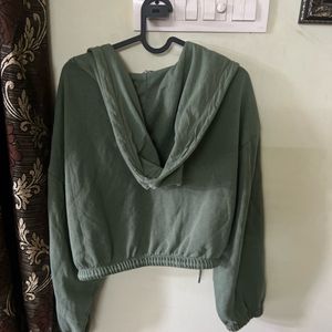 Teal Green Hoodie Jacket