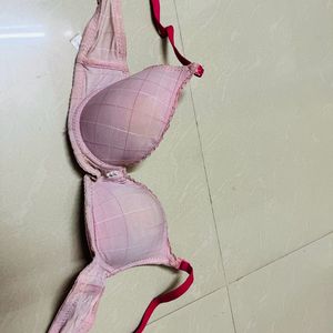 Padded Pink Bra