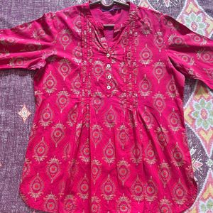 Red Festive Tunic