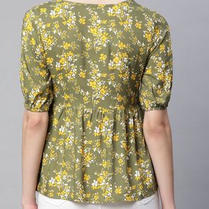 Floral Print Top