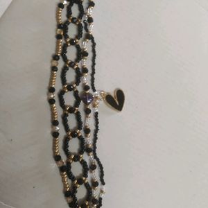 Black & Golden New Handmade Bracelet