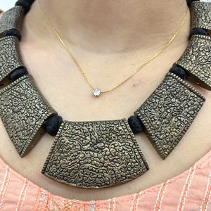 Boho Necklace In Antique