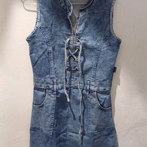 Denim Mini Dress