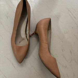 Mode By Red Tape Women Heels (Tan, 6)