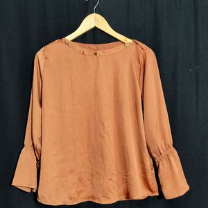 Top From Reliance Trends With Bell Bottom Sleeves
