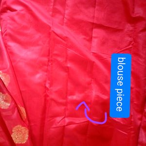 Red Kanjivaram Saree