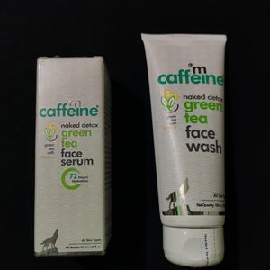 Mcaffeine face wash & serum cOMbOoo