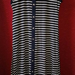 Stylish Zebra Line Top