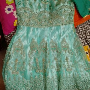 Lux Green Sharara