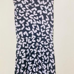 Black And White Stylish Full Dress