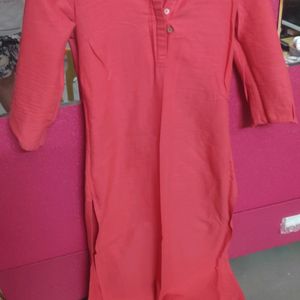 Aurelia Red Kurta