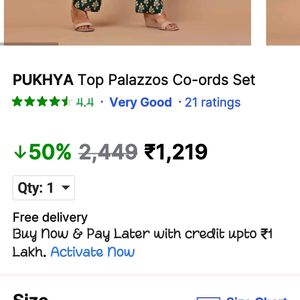 Pukhya Co-Ord Set