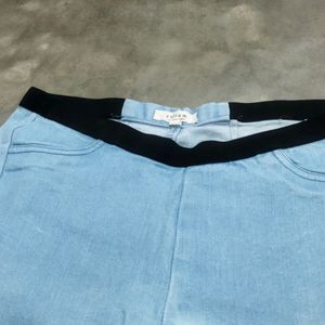 Faded Korean Jeggings