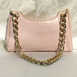 Light Pink Baguette Bag