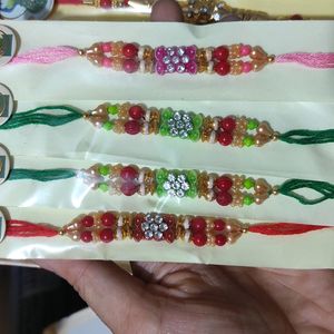 100 Pieces Beautiful Design Mixup Rakhi Combo Pack