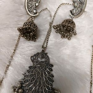 Festival Collection Oxidized Jewellery Set