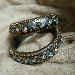 Grey Colour Bangles