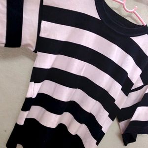 Black & White stripped Top