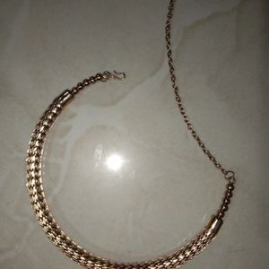 Necklace Round Shape Bronz Colour