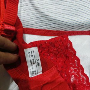 ♥️ Imported Sexy Hot 🔥 Bra Thong Set For Bride