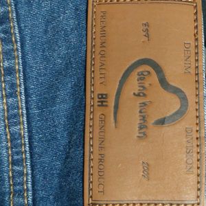 BEING HUMAN BLUE DENIM JEANS