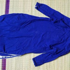 Woman Blue Kurta