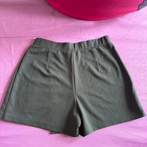 Trending Military Green Skort