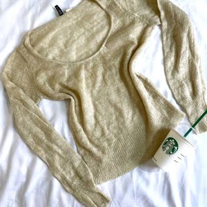 H&M Shinny Knitted Pullover Top