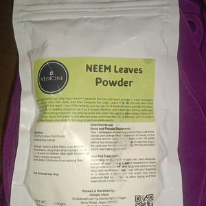 neem leaves powder