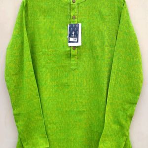 Shatranji Ethenic Neon Kurta