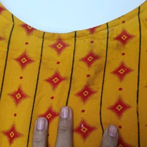 Yellow Kurti