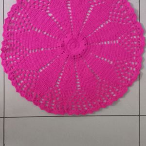 Beautiful Pink Round Shape Thalposh