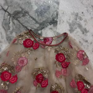 Floral Cape For Women